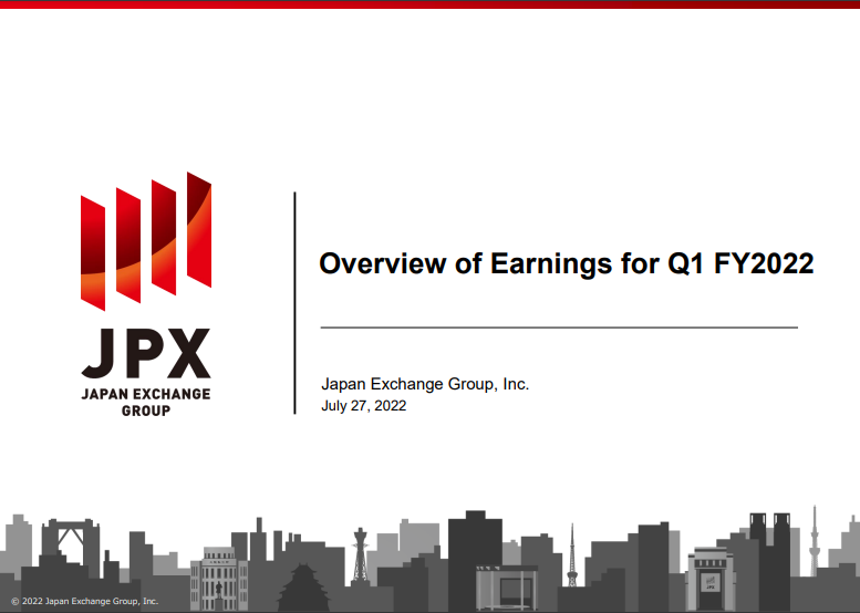 Overview of Earnings for Q1 FY2022