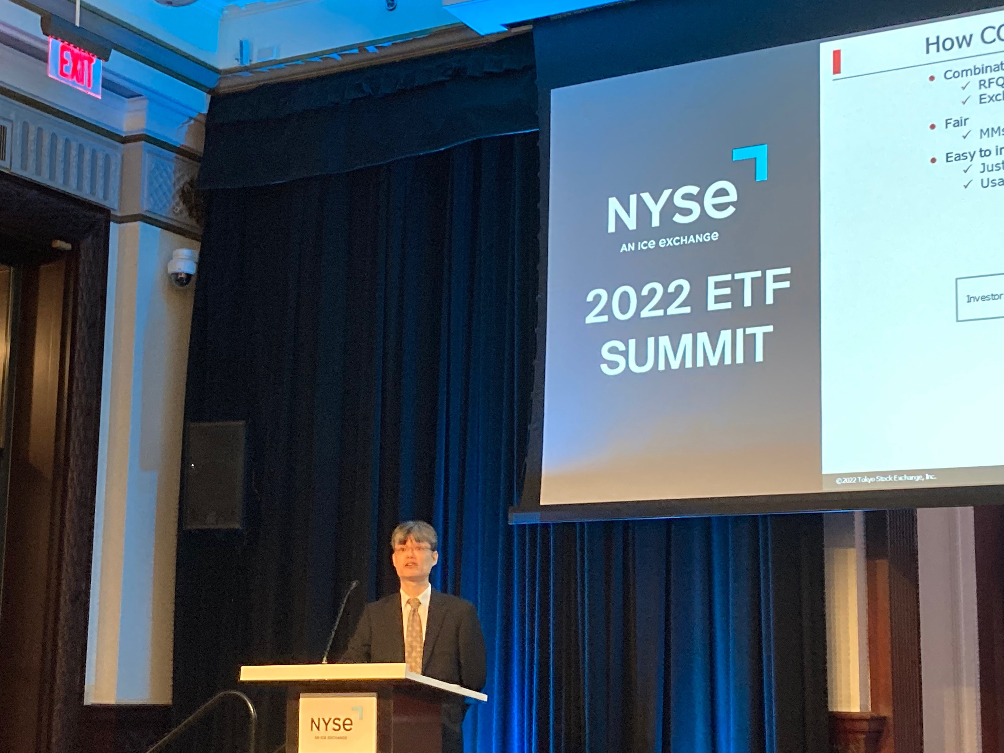 Tokyo Stock Exchange Participates in ETF Industry Summit Hosted by the New York Stock Exchange