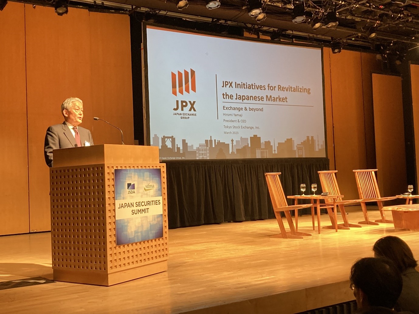 Japan Exchange Group Participates in Japan Securities Summit in New York